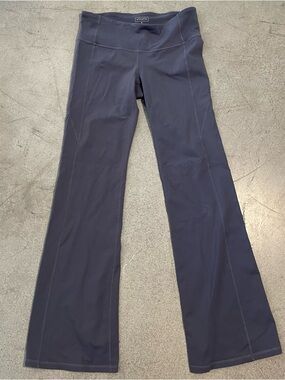 Athleta Grey Flare Workout Pants